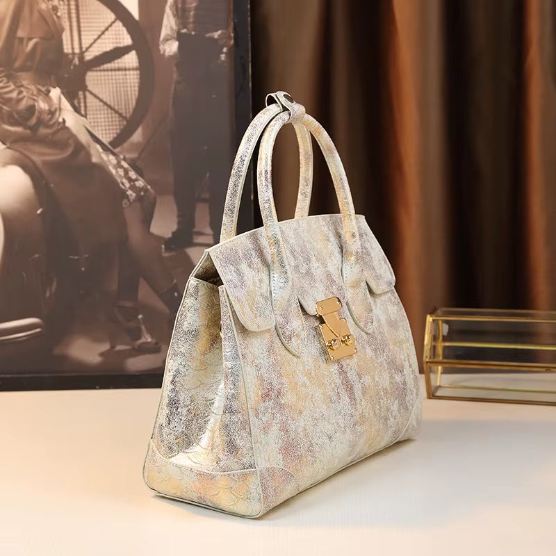 Serpenza Structured Tote