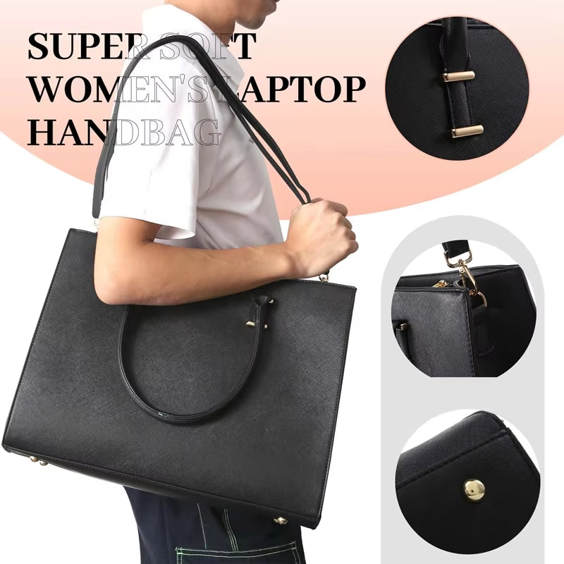 Ardent Work | 15.6" Laptop Tote with Structured Interior