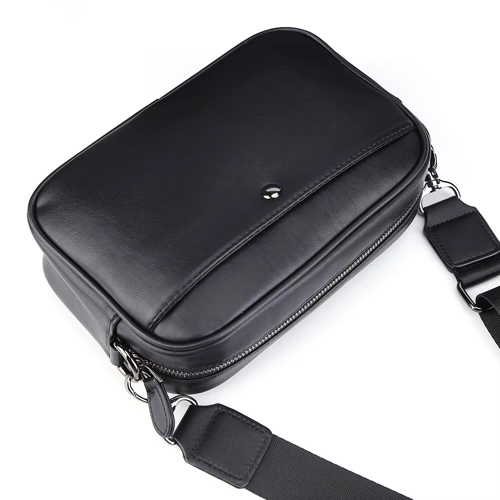 Urban Axis Sling – Compact Travel Crossbody in Matte Black