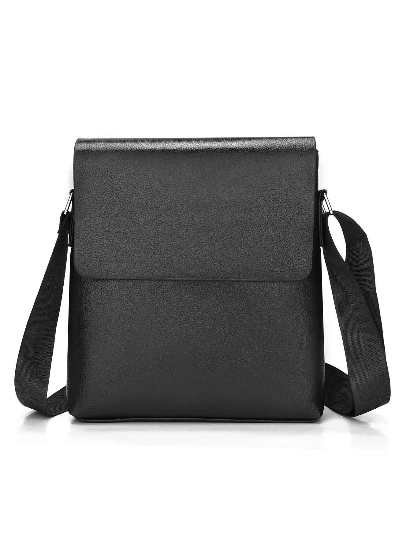 Urban Sleek | Minimalist Crossbody Satchel in Black