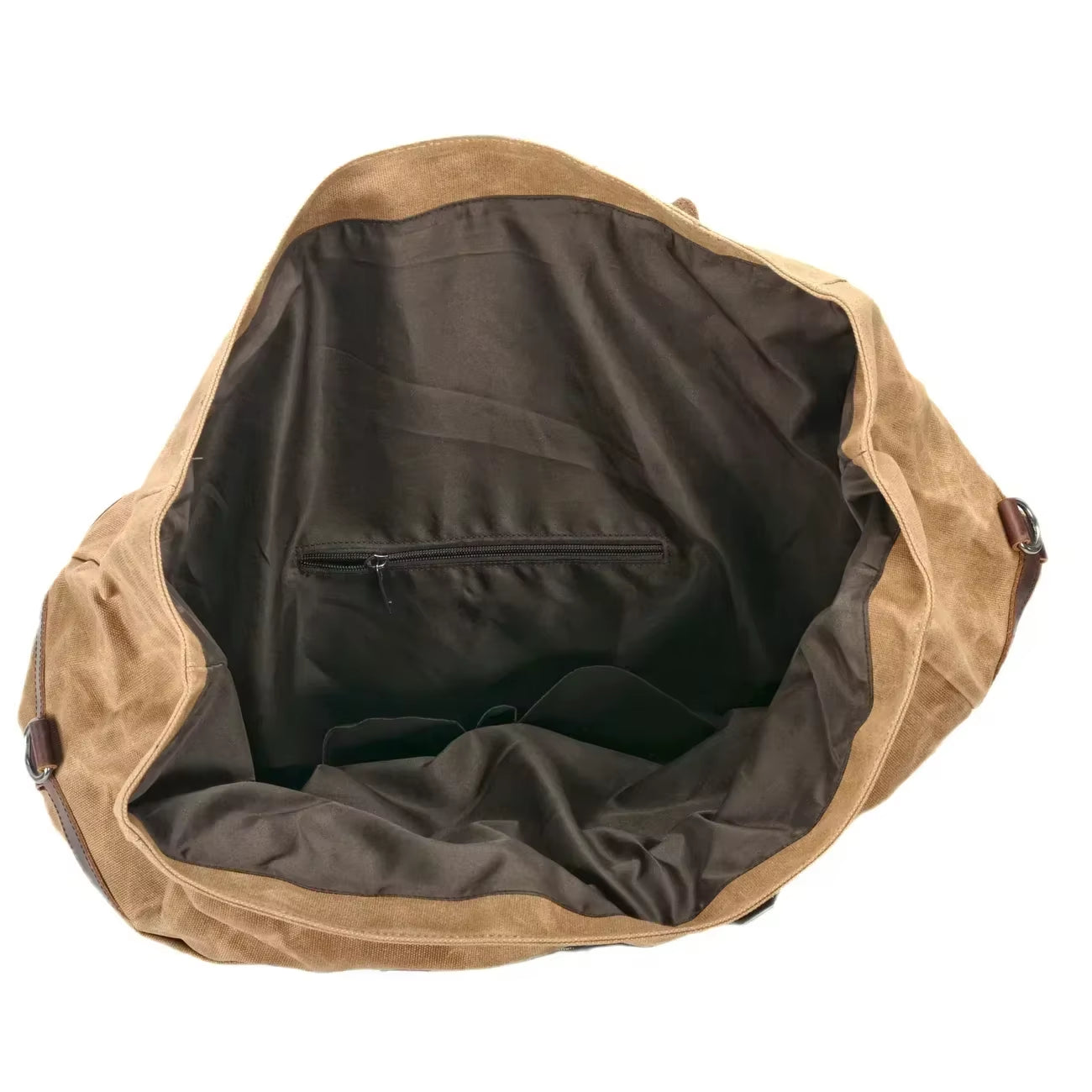 Faro Hold | Waxed Canvas Weekender with Leather Trim
