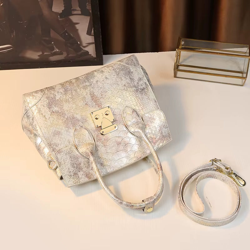 Serpenza Structured Tote