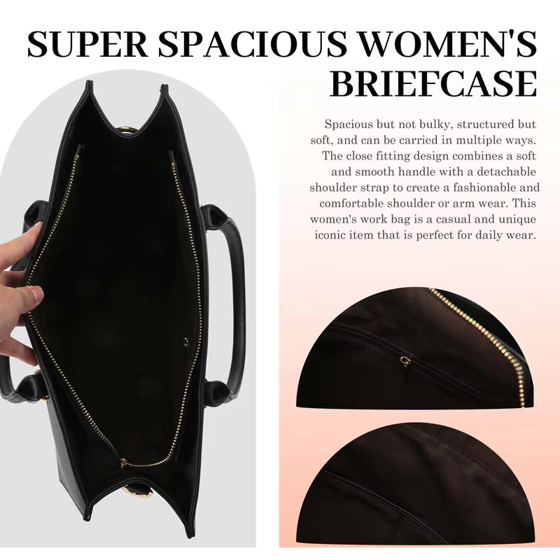 Ardent Work | 15.6" Laptop Tote with Structured Interior