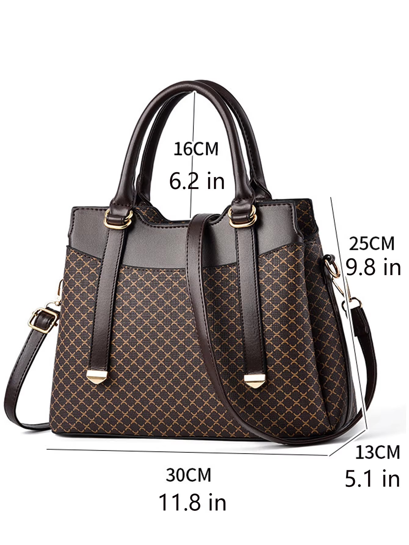 Marseille Mode | Soft-Structured Monogram Tote