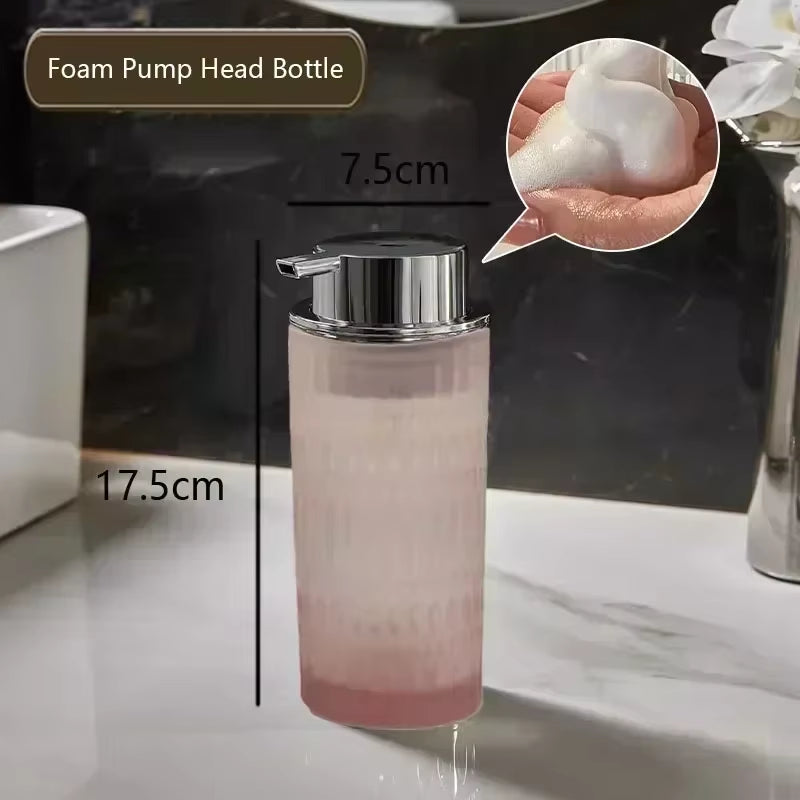 Crystal Glass Soap Dispenser – 350ml