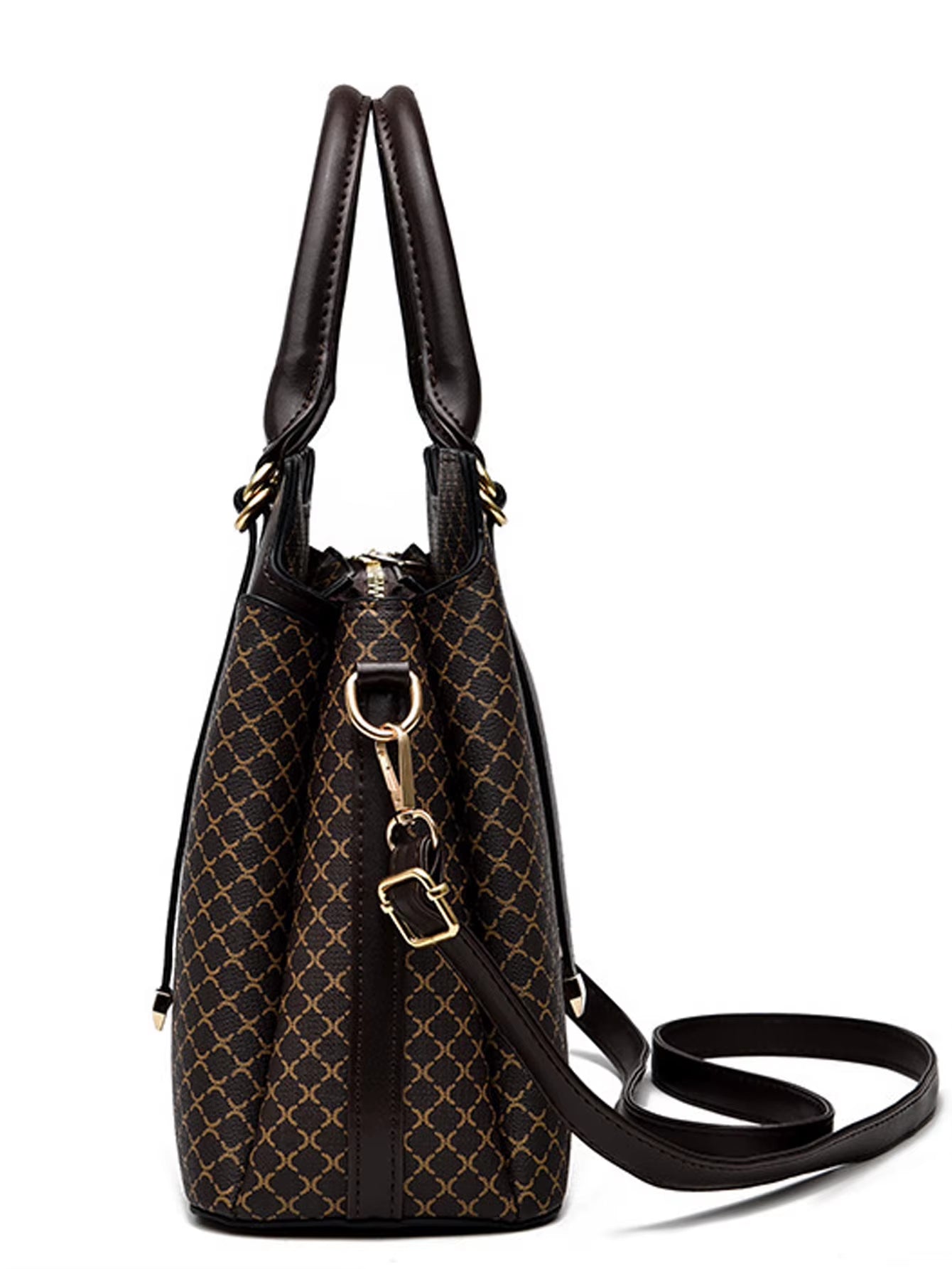 Marseille Mode | Soft-Structured Monogram Tote