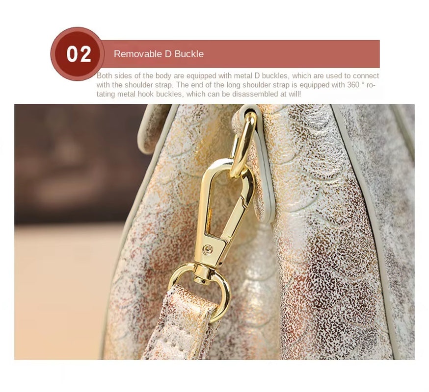 Serpenza Structured Tote