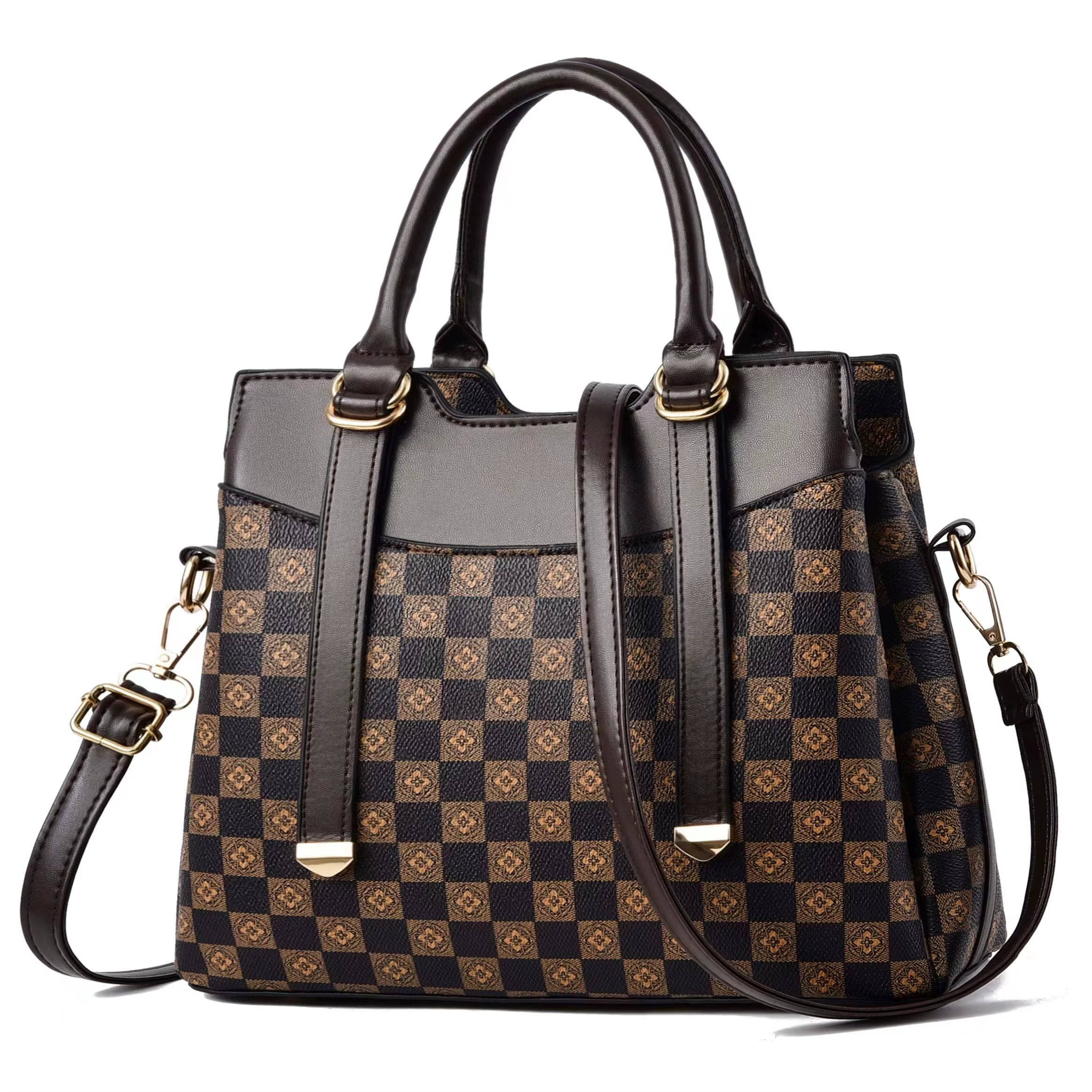 Marseille Mode | Soft-Structured Monogram Tote