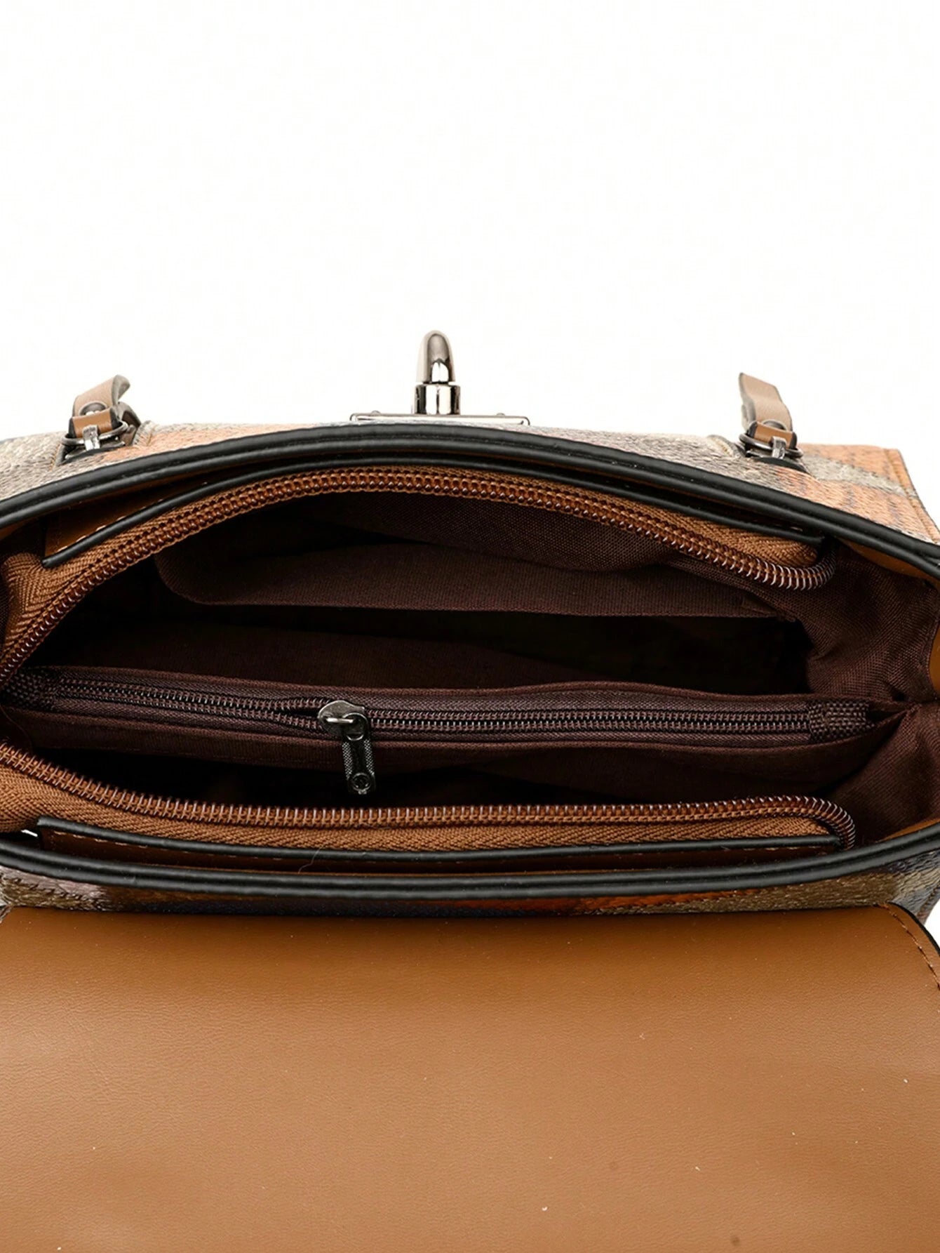 RetroLock | Convertible Patchwork Square Bag