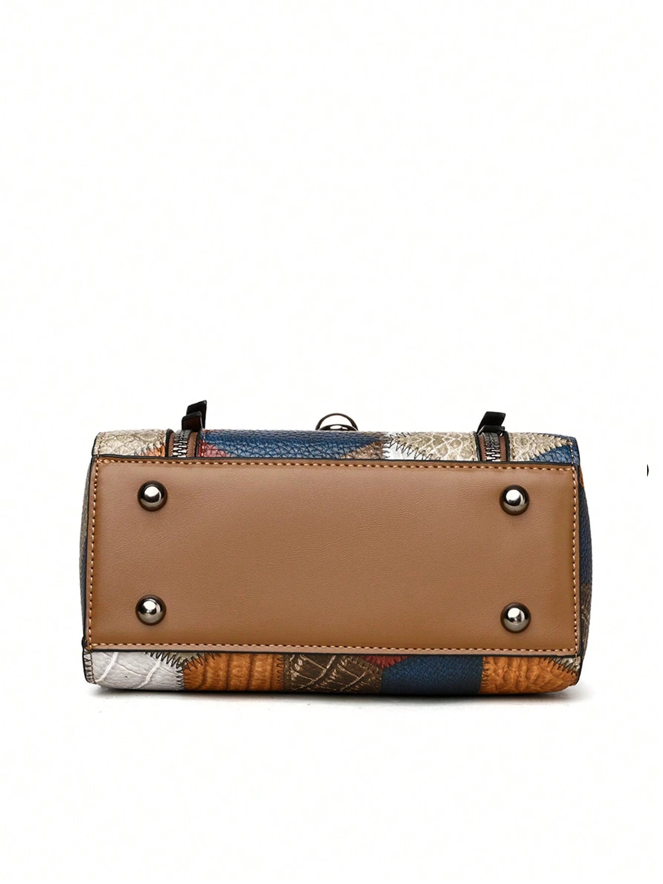RetroLock | Convertible Patchwork Square Bag