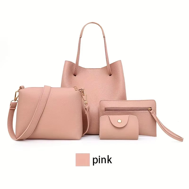 Lyra 4-Piece Lychee Texture Set