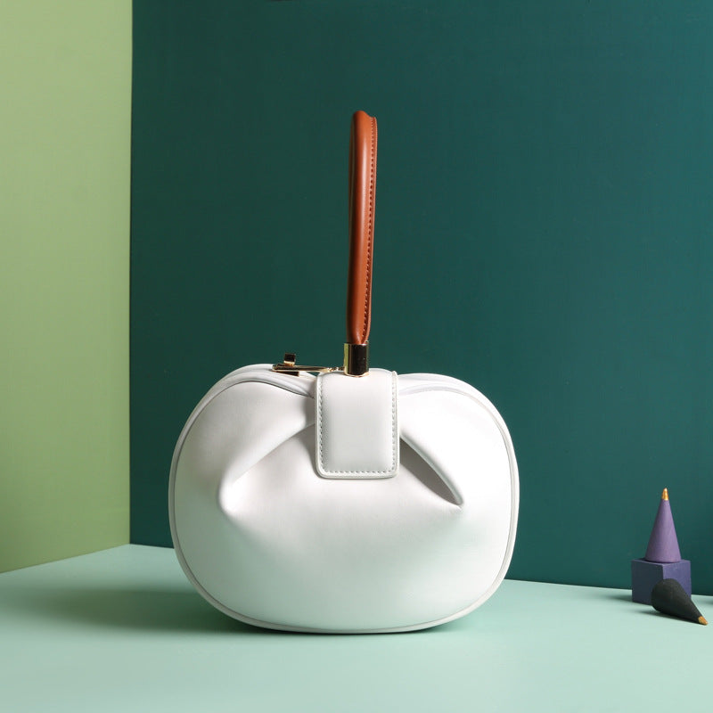 Citrine Fold | Sculpted Dumpling Tote