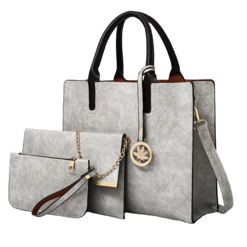 Heritage Set | 3-Piece Retro Shoulder & Card Bag Collection