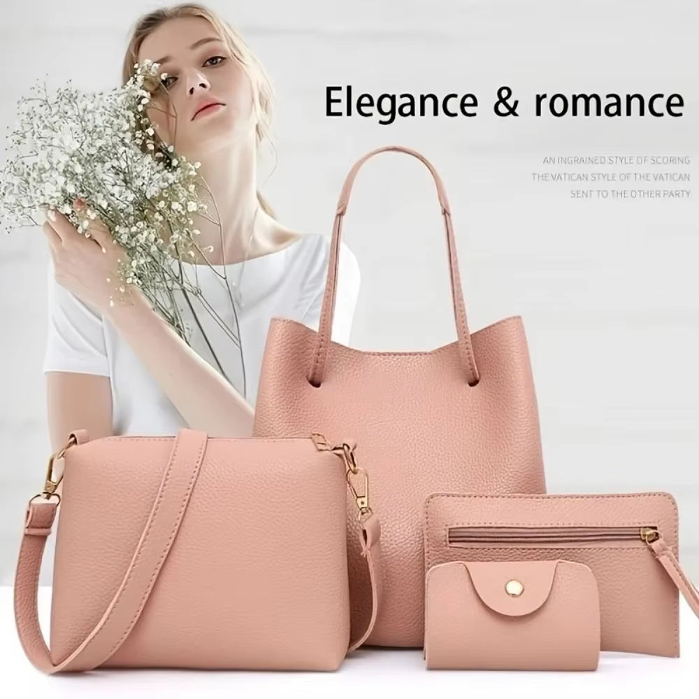 Lyra 4-Piece Lychee Texture Set