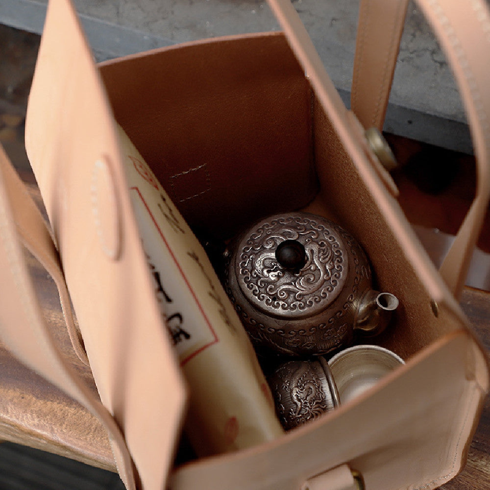 Stitchform | Hand-Stitched Leather Box Tote