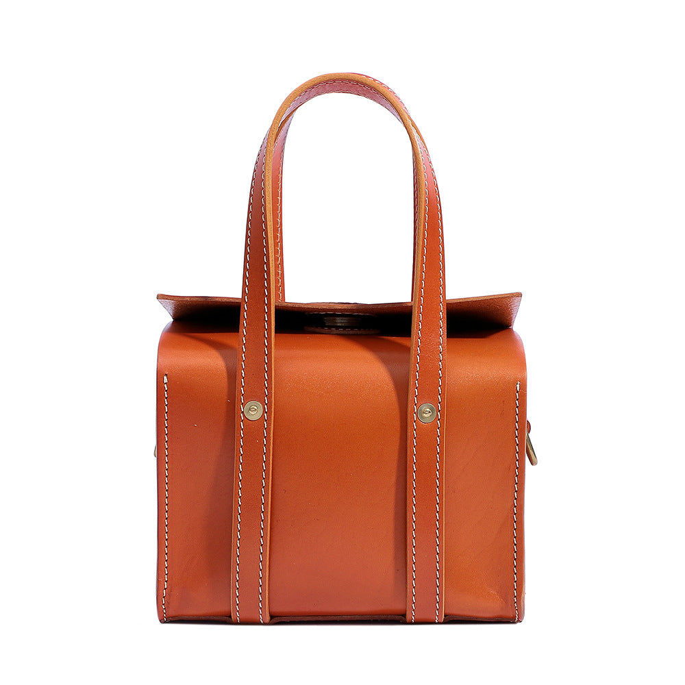 Stitchform | Hand-Stitched Leather Box Tote