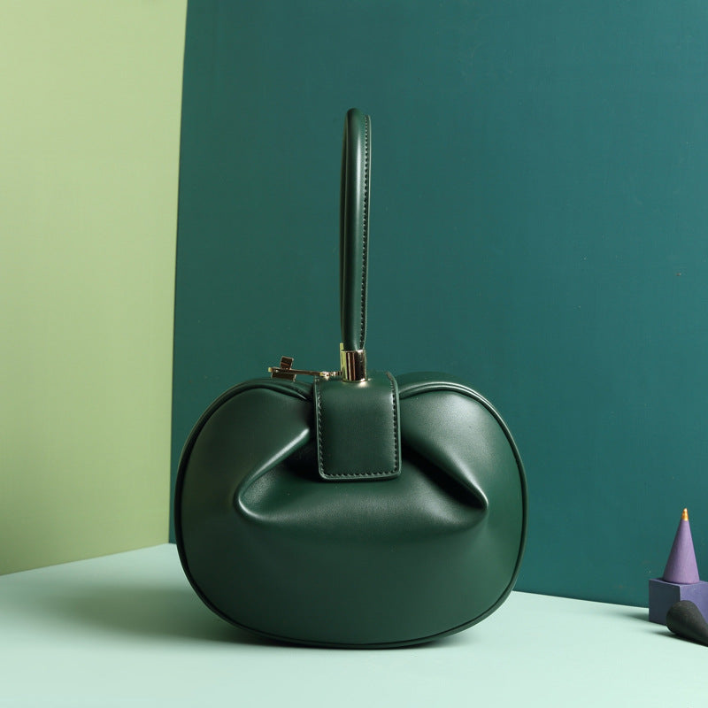 Citrine Fold | Sculpted Dumpling Tote