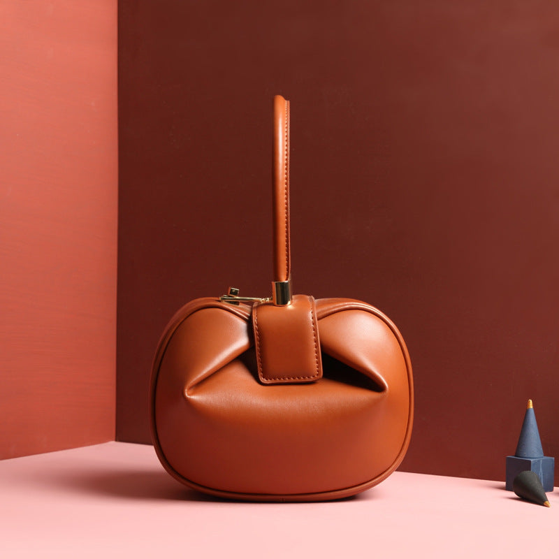 Citrine Fold | Sculpted Dumpling Tote