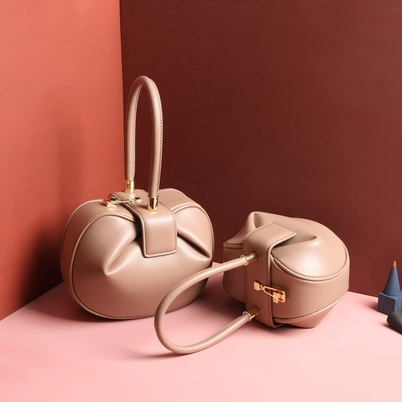 Citrine Fold | Sculpted Dumpling Tote