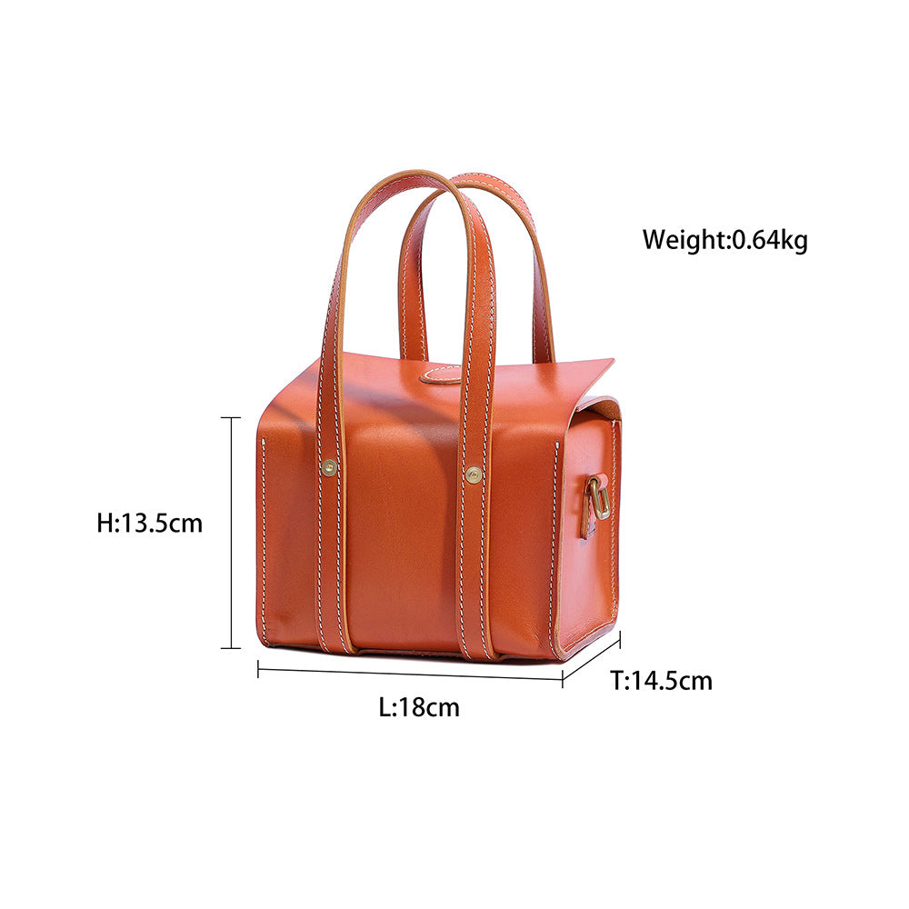 Stitchform | Hand-Stitched Leather Box Tote