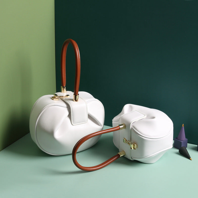 Citrine Fold | Sculpted Dumpling Tote