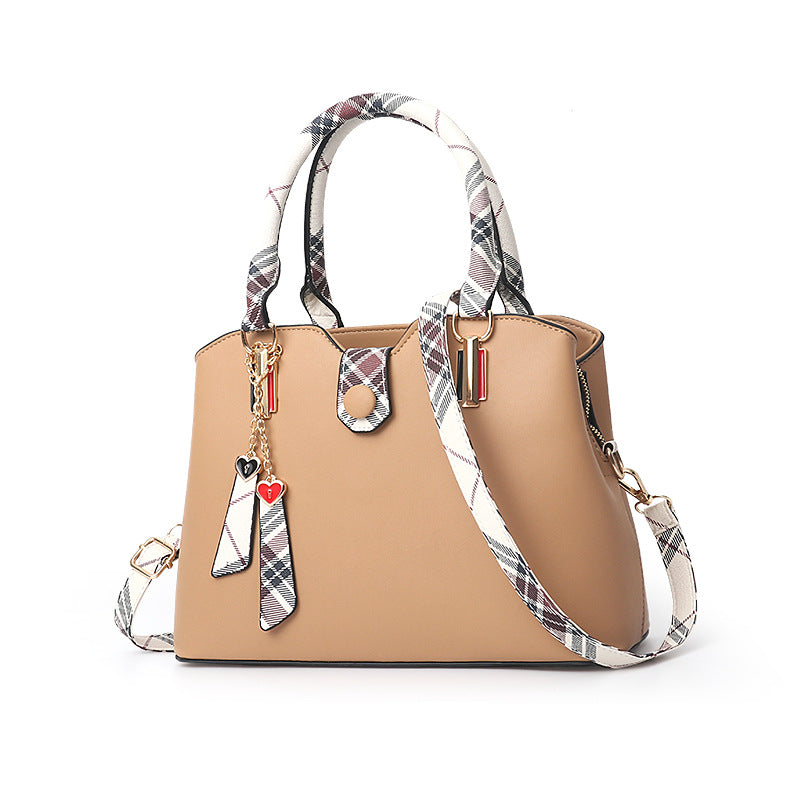 Linea Soft | Metal-Trim Boston Handbag