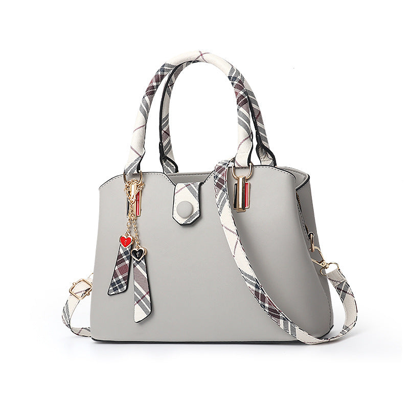 Linea Soft | Metal-Trim Boston Handbag